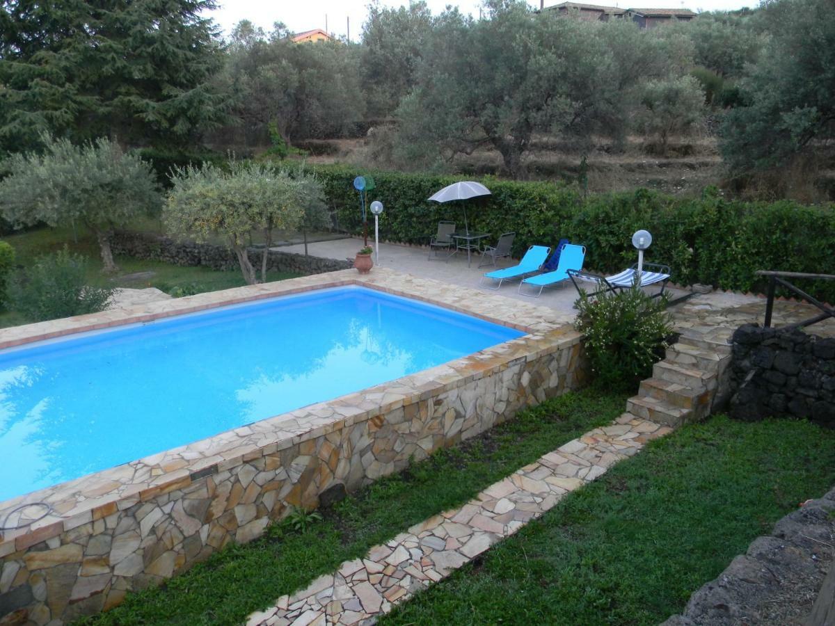 La Dolce Vita Country House With Pool - Solicchiata Villa กัสตีลโยเน ดิ ซิชีเลีย ภายนอก รูปภาพ